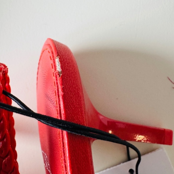 Zara Orange woven heels - Picture 5 of 6